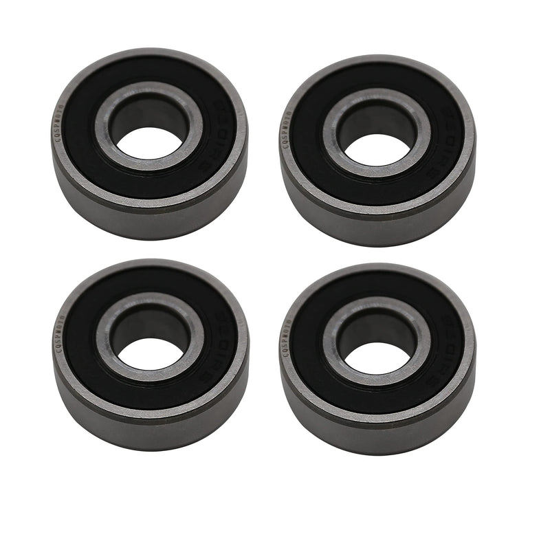 [Australia - AusPower] - Sealed Ball Bearing - Lubricated - Chrome Steel (6201-2RS, 4) 6201-2RS 