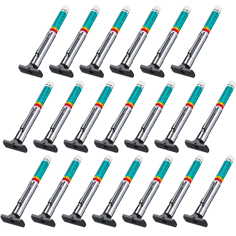[Australia - AusPower] - Xuhal 20 Packs Tyre Tread Depth Gauge Color Coded Tire Depth Gauge Tool Tire Tread Accurate Measurement Tools 