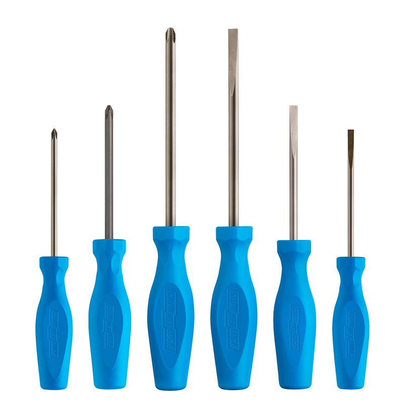 Channellock Screwdriver Set SD-6H - Magnetic Tip, Made in USA, Tri-Lobe Grip - 6 Piece