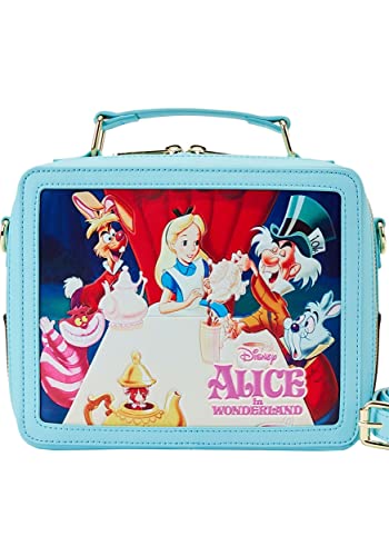 Loungefly Disney Alice in Wonderland Classic Movie Lunch Box Crossbody
