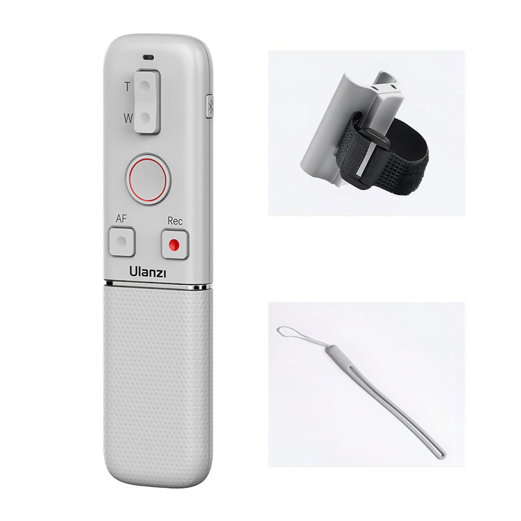 [Australia - AusPower] - ULANZI AS006 Universal Camera Wireless Shutter Remote for Sony, Canon, Nikon & Other Smartphones, Selfie Video Recording Vlogging Accessories for Content Creators & Vloggers, Bluetooth Effective ≤10m 