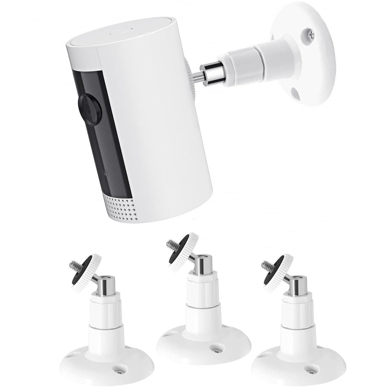 [Australia - AusPower] - Wall Mount for Ring Indoor Cam & Ring Stick Up Cam, 360 Degree Adjustable Mount Bracket for Ring Camera Outdoor Indoor Security Camera System(3 Pack) 3Pack 