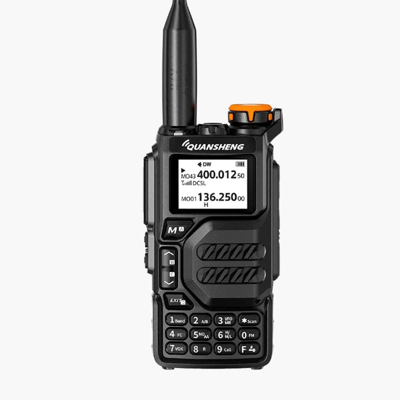 [Australia - AusPower] - UV-K5 Dual Band Radio 5 Watt Output Portable Two-Way Radio with NOAA Weather Alert Walkie Talki FM (1pc) 1pc 