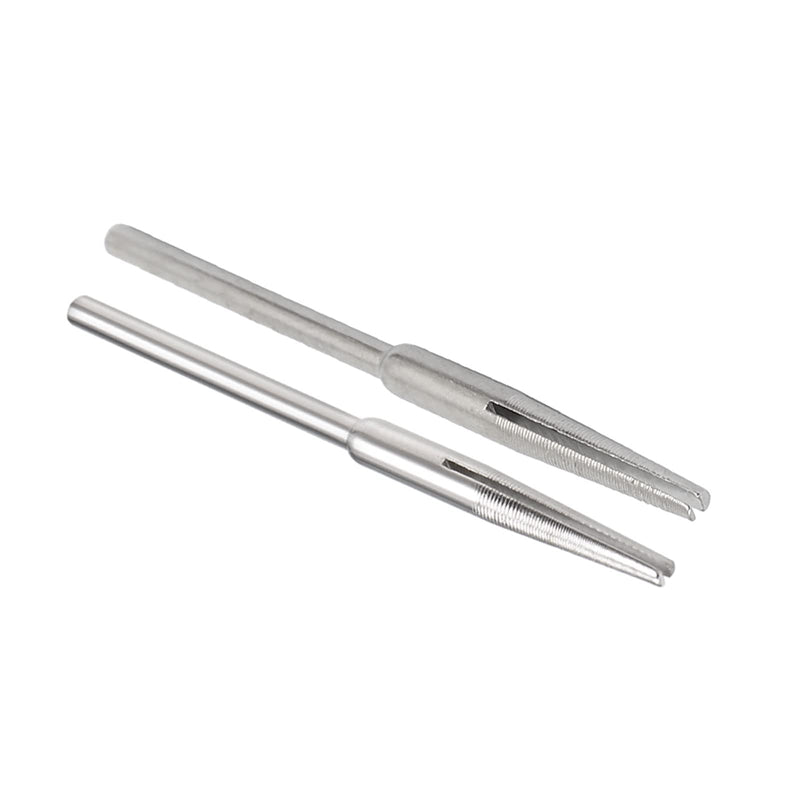 QUARKZMAN 2.35 mm Thigh Split Mandrel Conical Sandpaper Holder for Sanding Disc Pack of 20 | for Sanding Disc