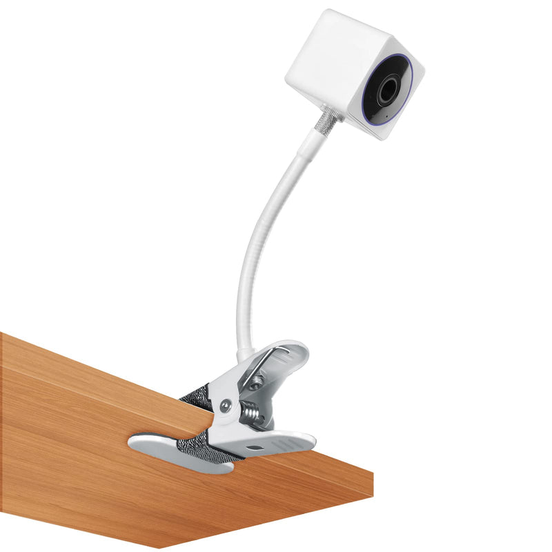 [Australia - AusPower] - HOLACA Baby Monitor Flexible Clip Mount for Wyze Cam OG,Wyze Cam Outdoor v1/v2,Wyze Cam pan/pan v2/pan v3,Wyze Cam V3/V3 PRO Twist Versatile Mounting Kit for Wyze Cam Baby Monitor (Clip Mount) 