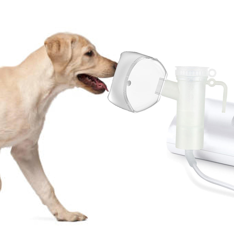 Canine Nebulizer Cup and Inhaler Mask for Cats and Dogs, Oxygen Mask for Pets (Not Including Nebulizer Machine) (S) S- Cat & Puppy