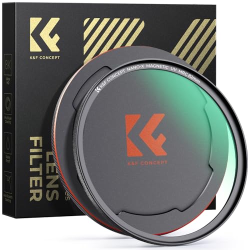 K&F CONCEPT 49mm Magnetic MC UV Lens Protection Filter + Lens Filter Cap