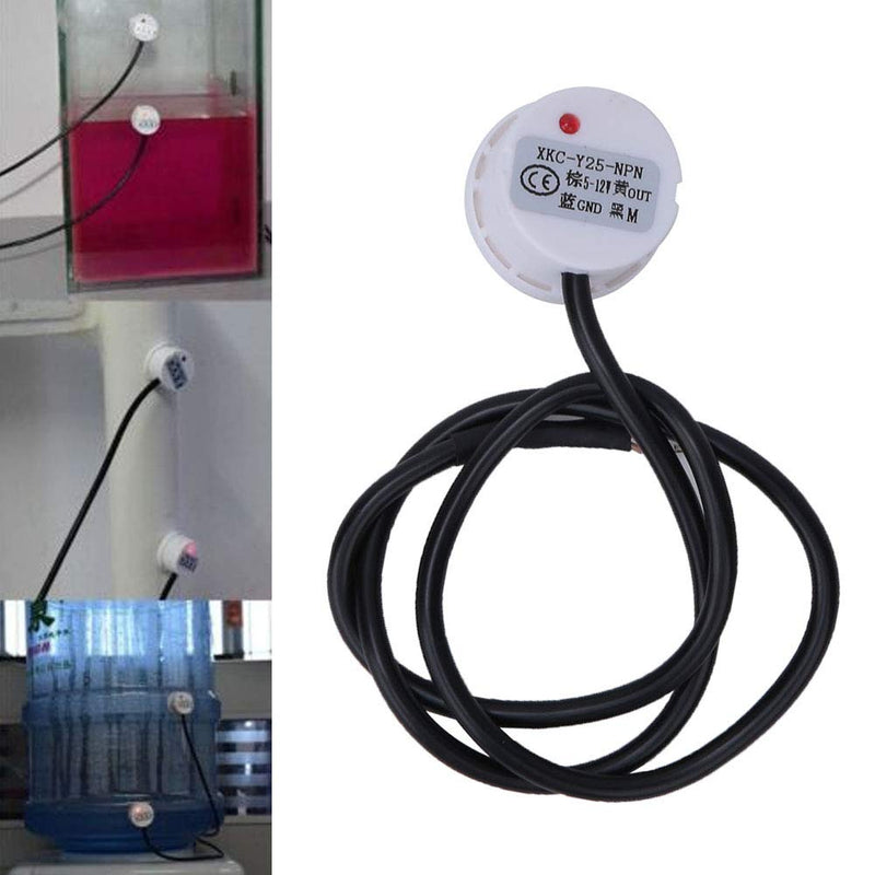 Liquid Level Sensors, Level Sensor Non-Contact NPN Output Interface IP67 Waterproof XKC Y25-NPN 5-12V