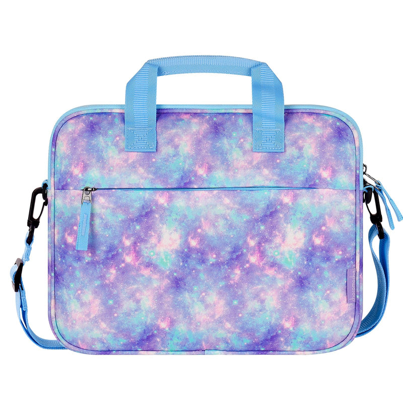 [Australia - AusPower] - Choco Mocha Tablet Bag for Kids（10inch & 12.5inch） 12.5inch（12.5 x 9.8 x 1.3） Starry Sky-Purple 12.5inch 