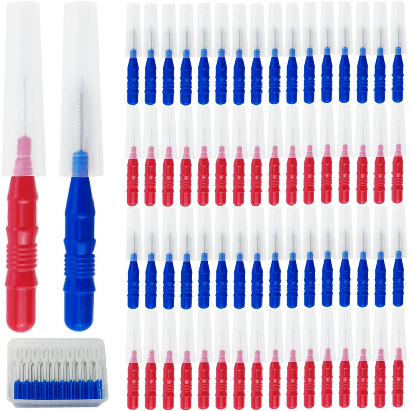 [Australia - AusPower] - 250PCS Braces Dental Brush Flosser for Cleaner Interdental Brush Toothpick Dental Tooth Flossing Head Oral Dental Hygiene Toothpick Cleaners Cleaning Tool 
