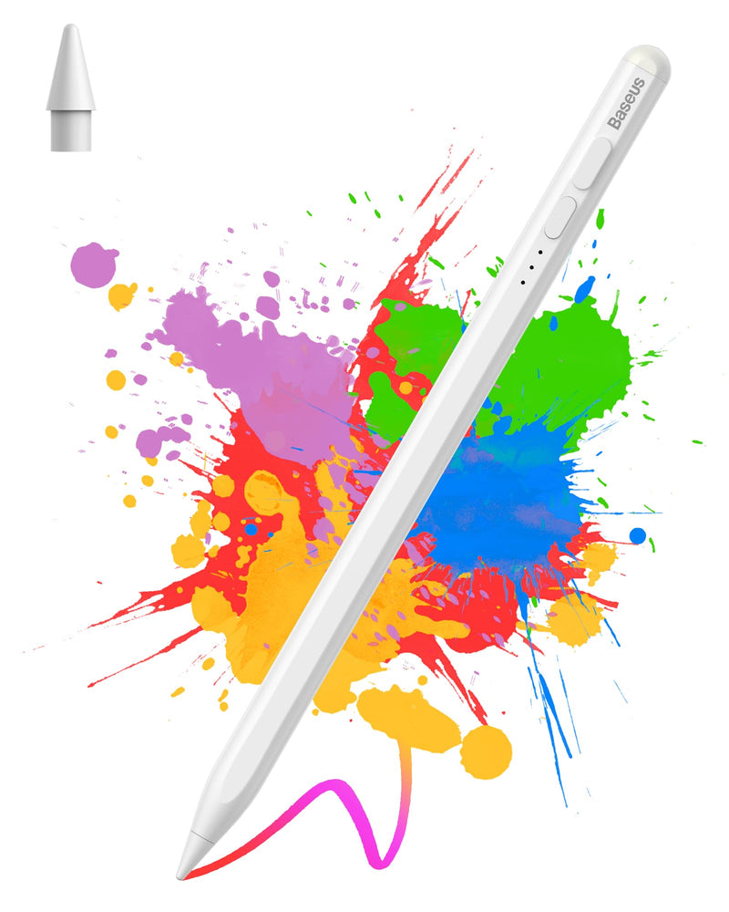[Australia - AusPower] - Stylus Pen for iPad(2018-2022), Baseus Writing2 Active Stylus Pen with Tilt Control, Palm-Rejection and Fast Charging Compatible with Apple iPad 10th/9th/8th/7th/6th Gen, iPad Pro 11& 12.9 inches 