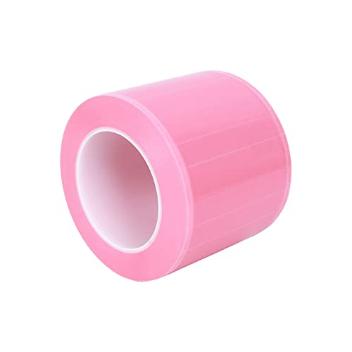 Dental Protective Film, 1200 Sheets, PE Disposable Protective Film, Plastic Tattoo Protective Film for Dental Materials, Barrier Film, Sticky (Pink) Pink