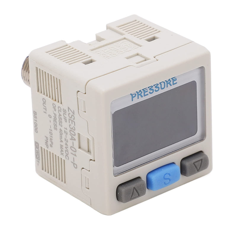 [Australia - AusPower] - Digital Pressure Switch Controller, Air Pressure Regulator Valve Pneumatic Vacuum Digital Controller Swtich 12~24V DC 0-101kPa, RC 1/8in Interface Thread 