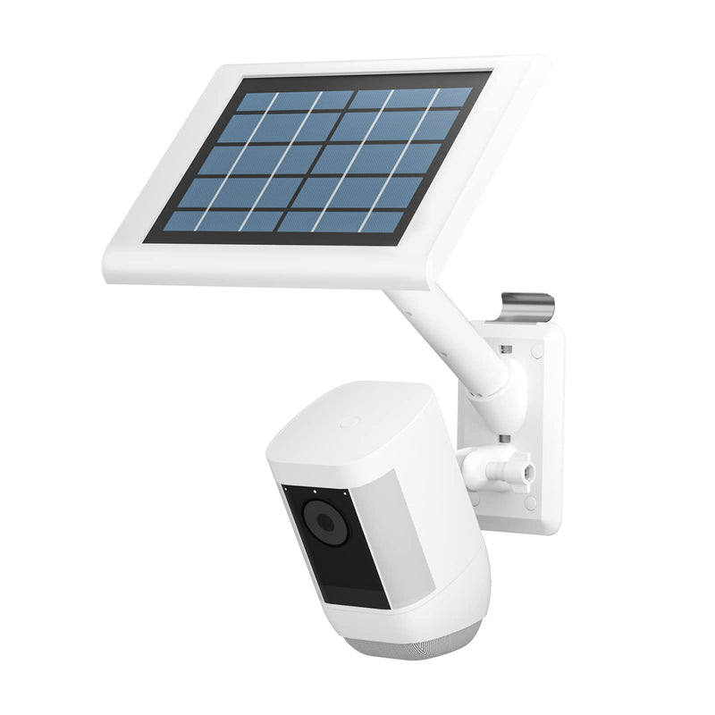[Australia - AusPower] - HOLACA 2-in-1 Vinyl Siding Clips for Ring Solar Panel, Spotlight Cam Pro/Plus and Stick Up Cam Battery/Wired Hanger Hooks Siding Mount for Ring Super Solar Panel (White) Pro/Plus White 