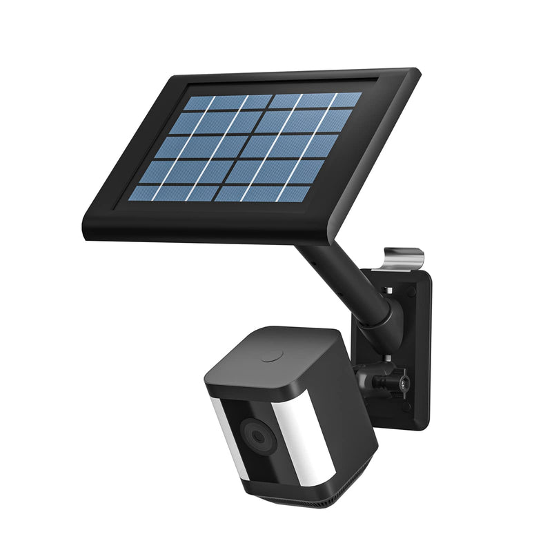 [Australia - AusPower] - HOLACA 2-in-1 Vinyl Siding Clips for Ring Solar Panel, Spotlight Cam Pro/Plus and Stick Up Cam Battery/Wired Hanger Hooks Siding Mount for Ring Super Solar Panel (Black) Pro/Plus Black 