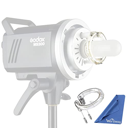GODOX 300Ws Flash Tube Replacement Bare Bulb for MS200 MS300 MS200V MS300V Bulb for MS300V