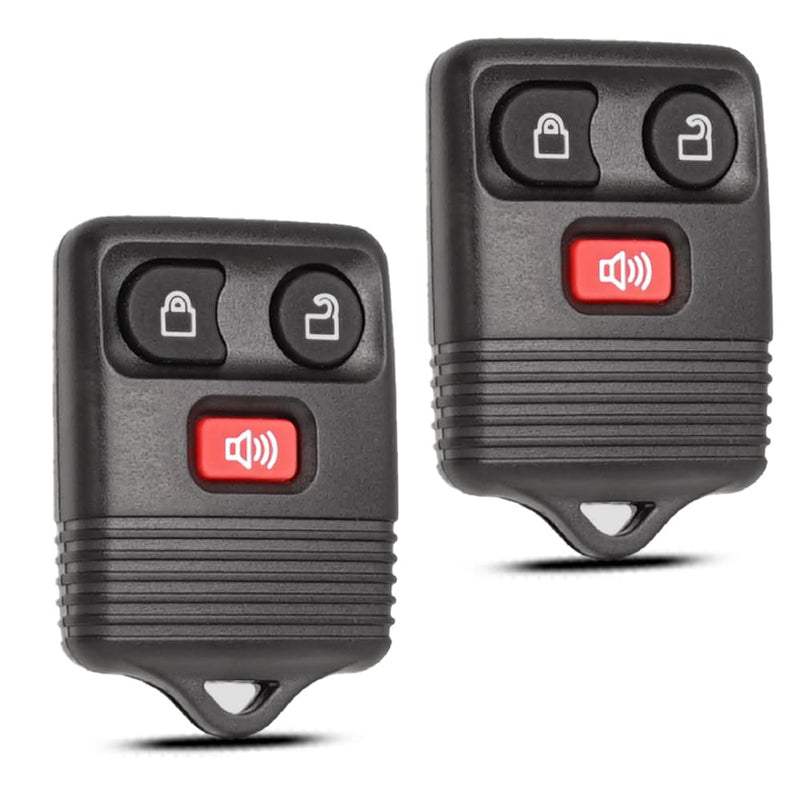 [Australia - AusPower] - Key Fob Keyless Entry Fits for Ford F150 F250 F350 Explorer Expedition 1998-2016 / Ranger Escape Edge E150 Freestar / Lincoln Navigator Mercury Mazda 3 Button Remote Control Replacement CWTWB1U345 
