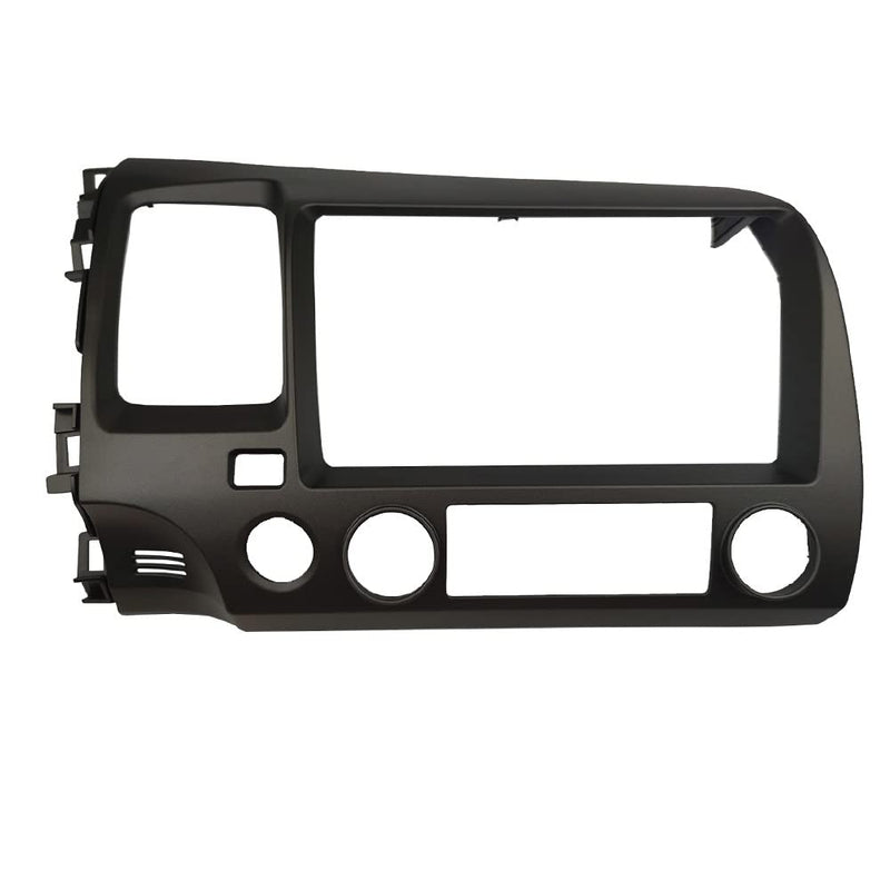 [Australia - AusPower] - YuYue Electronic 2 Din Radio Frame Fascia Compatible with Honda Civic 2008-2011 Left Hand Drive 9 INCH Dash Mount Kit Faceplates Stereo Panel Bezel 