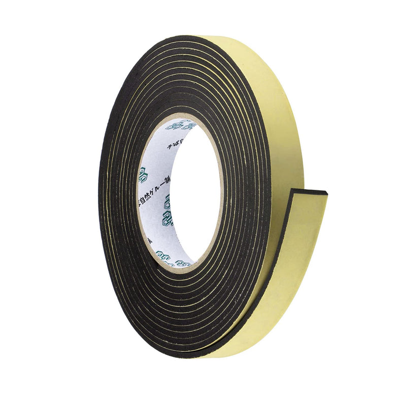 [Australia - AusPower] - Car Speaker Sealing Tape - Foam Grip Tape,Soundproofing Waterproofing Insulation Foam Gasket Tape,3mm Thick-10mm Width-16.5Ft 3MM Thick - 16.5Ft 