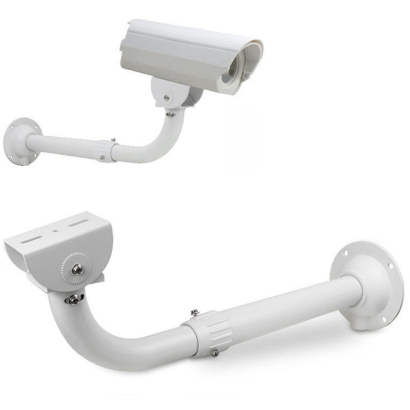 [Australia - AusPower] - V-Fiabilidad J-Shaped Security Camera Mounting Bracket Extender Pole,30-60cm Adjustable Ceiling Mount Bracket for CCTV Surveillance Camera 
