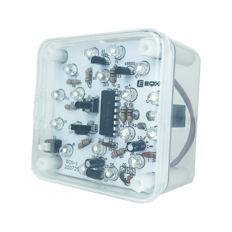 LED Lamp DIY Kit, LED Night Light Soldering Practice Kit, Adjustable Brightness Night Light, Practical Soldering Kit, DIY Electronics Kit for Practice Soldering, Teaching, Electronics and Competition
