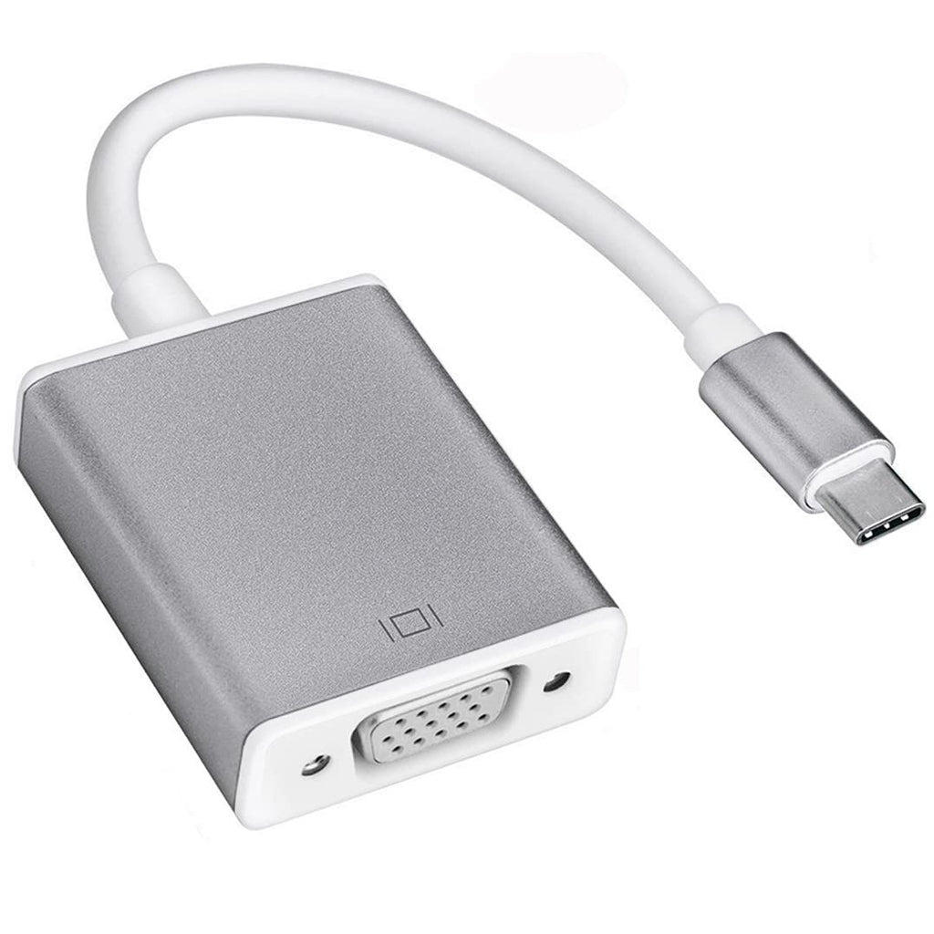 [Australia - AusPower] - Bincolo USB Type-C to VGA Adapter, USB-C to VGA, Thunderbolt 3 to VGA Adapter Compatible with MacBook, MacBook Pro, MacBook Air, iMac, XPS, Yoga and More 