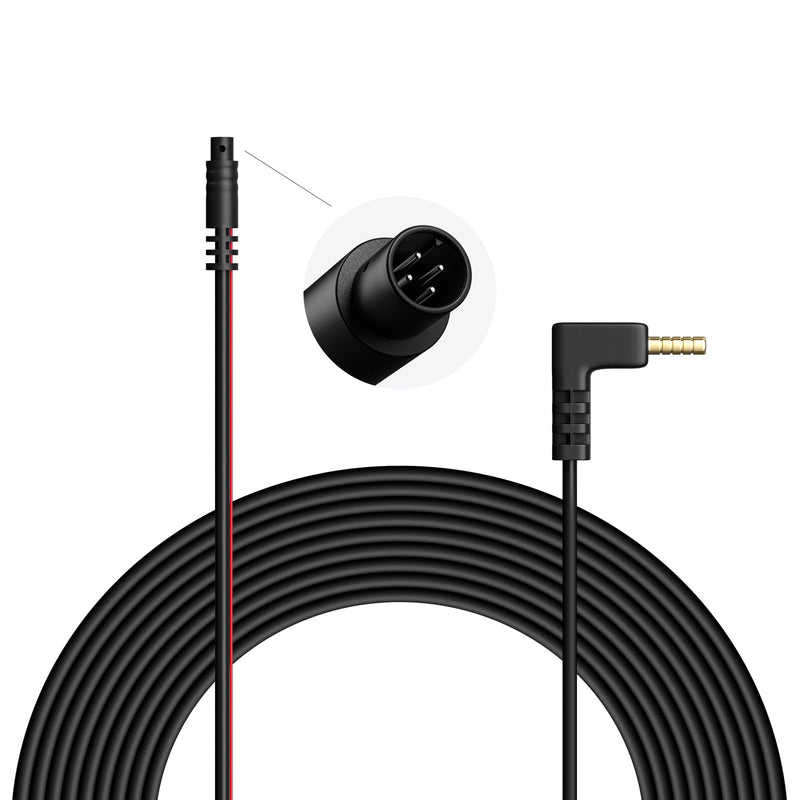 [Australia - AusPower] - REDTIGER 50Feet Backup Camera Extension Cord Cable Dash Cam(4 pin,2.5mm) 