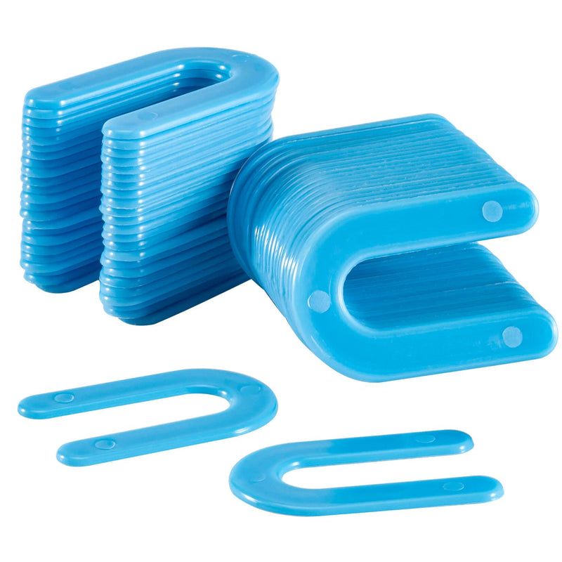 [Australia - AusPower] - Sukh Ceramic Tile Spacers 133PCS- Plastic Horseshoe Shims U Tile Spacers 1/16 Tile Spacer Shim Plastic Tiles Shim Stock Handy Small Hard Plastic Horseshoes U Shape Shims Spacers for Leveling 