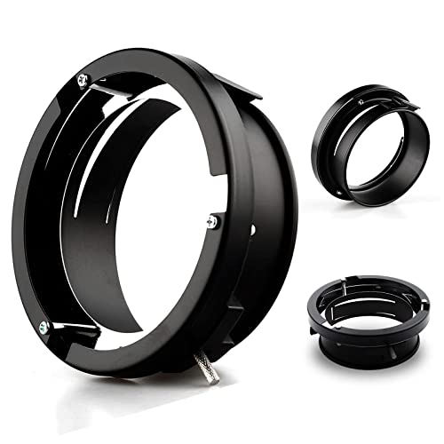 Godox 98mm Mount to Bowens Mounts Speedring Adapter for Godox K150A K180A 250SDI 300SDI E300W E250W Mini 120W/160W/200W 250DI 300DI,Neewer 250W 300W Studio Flash