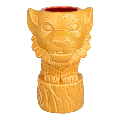 Geeki Tikis Disney The Lion King Young Simba Ceramic Mug | Party Cocktail Tumbler For Liquor And Beverages | Holds 21 Ounces