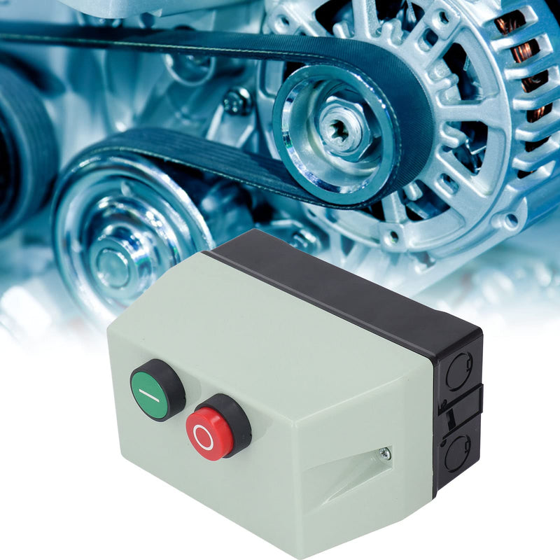 Magnetic Electric Motor Starter, IP55 Waterproof Motor Start Switch, Single-Phase 220 230 V, 3 Phases, 380, 400 V Motor Starter for Workshop