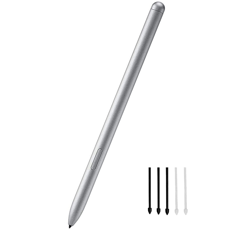 [Australia - AusPower] - Tab S7 S Pen Replacement for Samsung Galaxy Tab S7,Tab S7 Plus Stylus(Without Bluetooth,Silver) Silver 