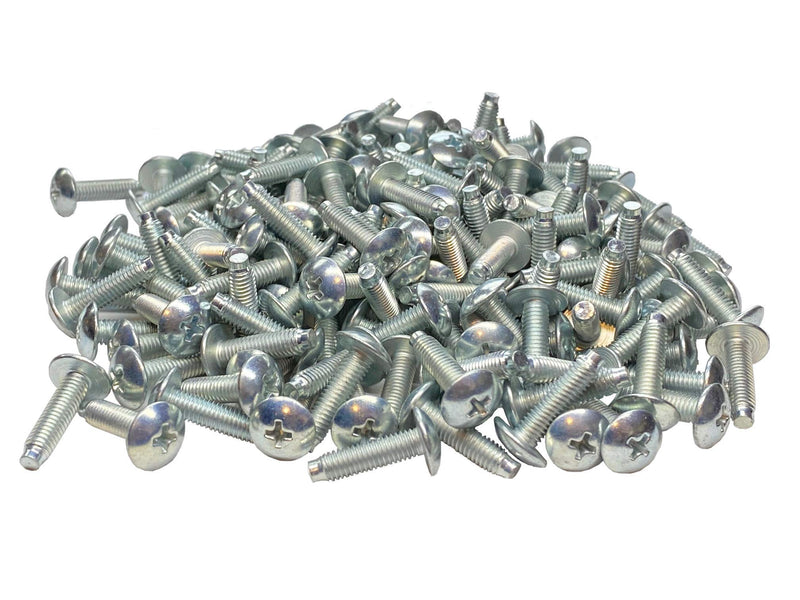 [Australia - AusPower] - RackGold® #3 12-24 Phillips Zinc Rack Screws 100 Pack - USA Made 