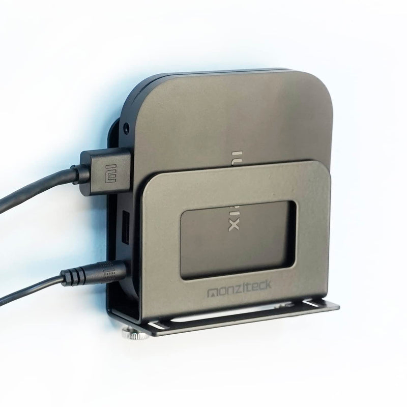[Australia - AusPower] - Monzlteck Adjustable Small Device Wall Mount Holder for Apple TV,ROKU,Router,Modem and Other Media Players 