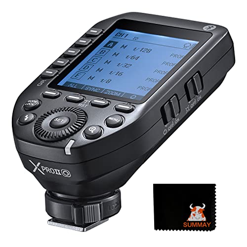 Godox XProII-O TTL Wireless Flash Trigger 1/8000s HSS, TCM Instantaneous Switching, APP Control, 16 Groups 32 Channels, Stable Signal, Responsive, Suitable for Olympus/Panasonic Cameras