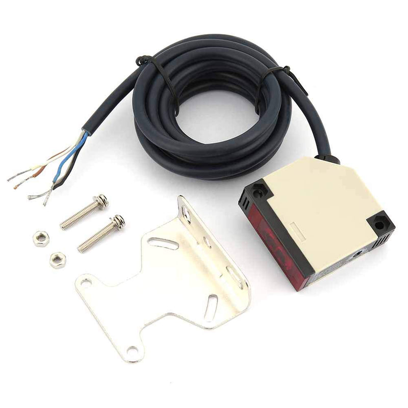 [Australia - AusPower] - Photoelectric Switch Sensor, 30cm Detection Distance Diffuse Reflection Infrared Switch Photoelectric Beam Sensor Proximity Switch (E3JK-DS30M2 Normally Closed) E3JK-DS30M2 normally closed 