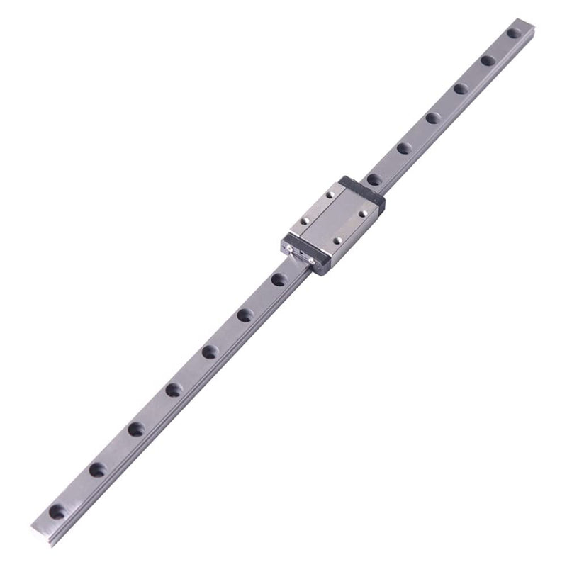 [Australia - AusPower] - Linear Rail Guide MGN9H 250mm miniature Linear Sliding Guideway with 1PCS Linear Sliding Block for CNC Machine and 3D Printer 1 