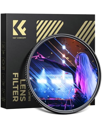 K&F CONCEPT 52mm Blue Streak Effect Lens Filter