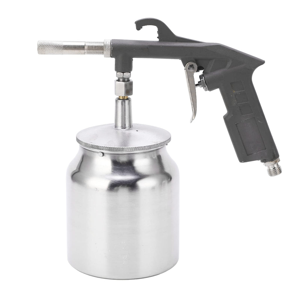 Sandblaster Gun Kit, Air Sand Blasting Gun, Air Undercoating Spray Gun with750cc Aluminium Cup, for Rubberized Undercoat, Rust Proofing