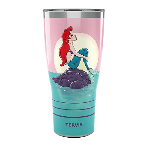 Tervis 30oz Stainless Steel Tumbler | Disney - Little Mermaid Thoughtful Multicolor