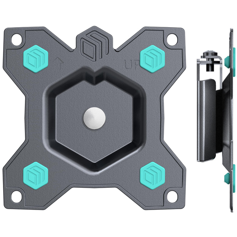 [Australia - AusPower] - ONKRON TV Monitor Wall Mount - Monitor Mount for 10-35 Inch Screens up to 44.1 lbs - RV TV Mount 75x75 100x100 VESA Wall Mount - Fixed TV Wall Mount - Computer Monitor Wall Mount, Black 