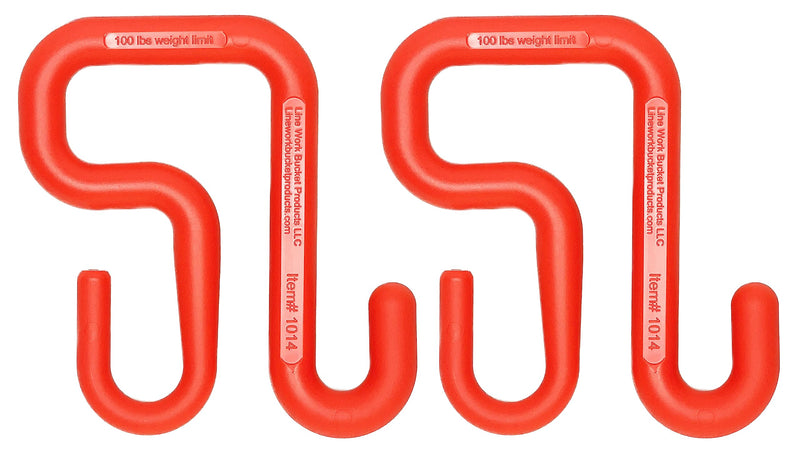 [Australia - AusPower] - 3" Bucket Truck Blanket Hooks Rated at 100lbs Working Load Limit (2 Hooks Included) 2 