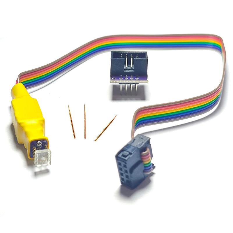 SOIC8 SOP8 Test Clip Probe Line 150 mil for EEPROM 93CXX/25CXX/24CXX Circuit IC Chip Programming on USB Programmer TL866 T48 T76 RT809F RT809H