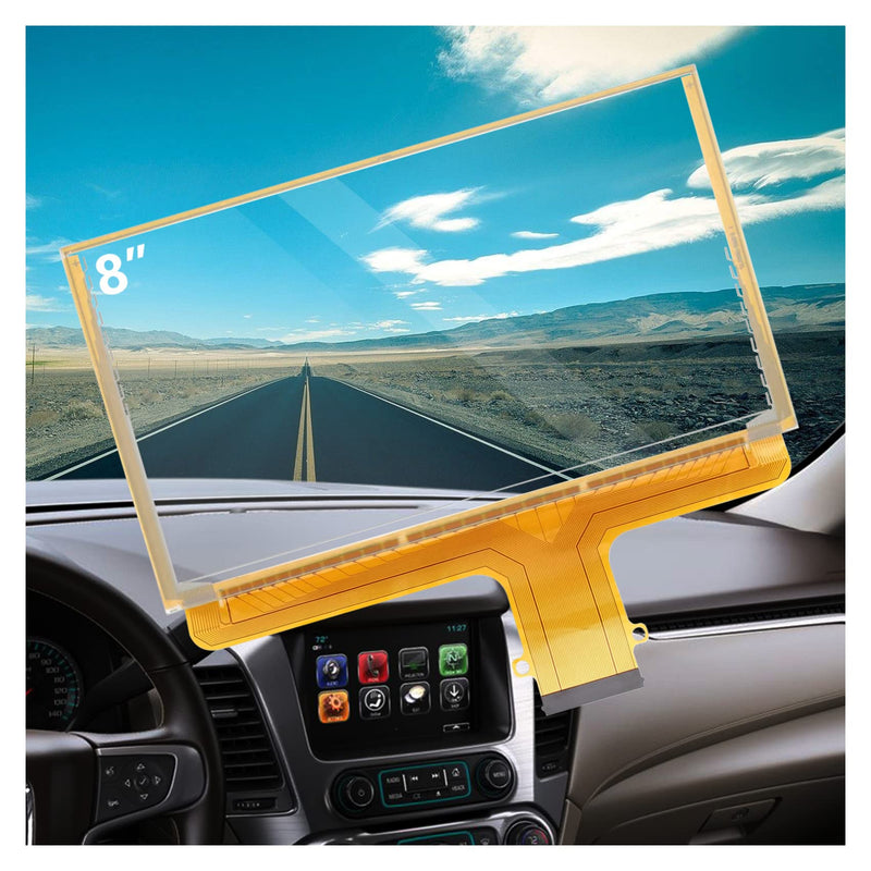 [Australia - AusPower] - Fit GMC 8" Touch Screen - Digitizer Navigation Radio Replacement New OEM Compatible with 2015-2018 Chevrolet Silverado Suburban Tahoe & GMC Yukon Sierra Replace DJ080PA-01A (Touch Screen Without LCD) Touch Screen without LCD 