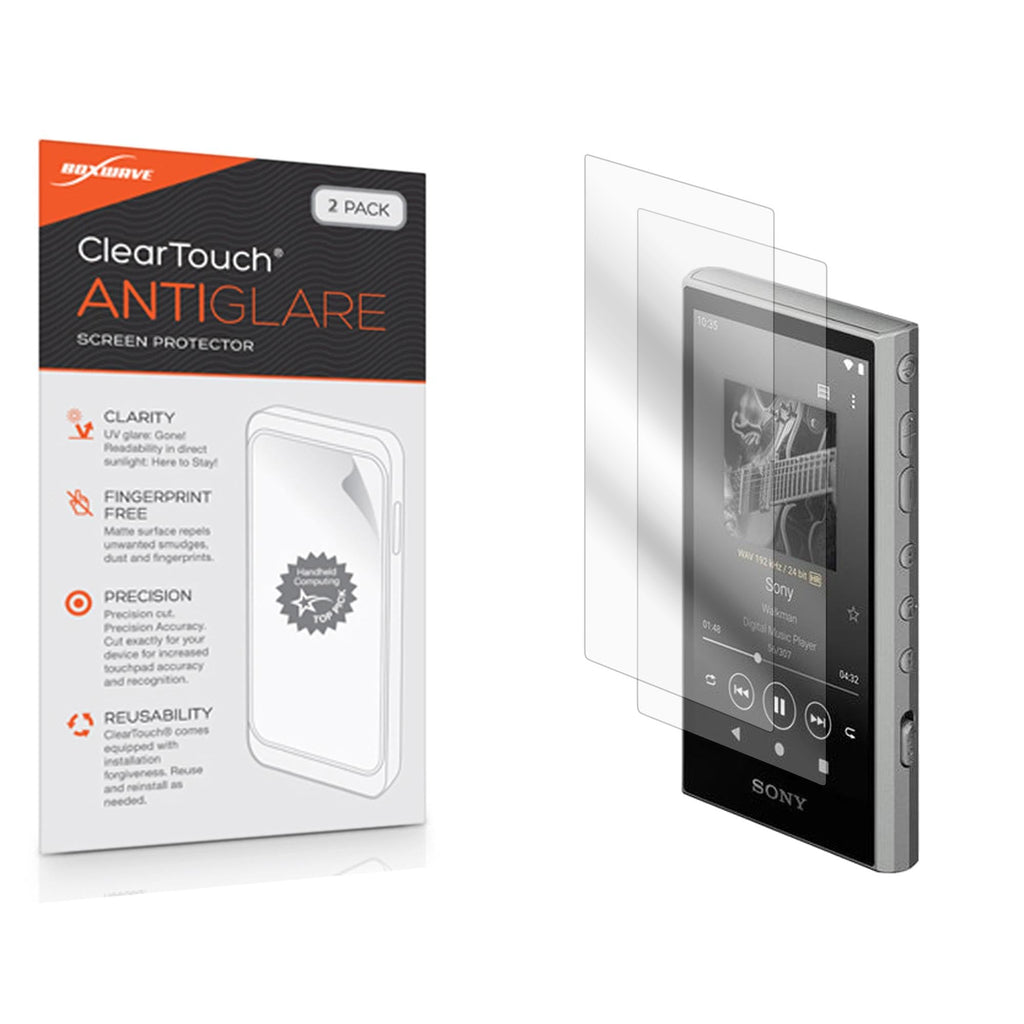 [Australia - AusPower] - BoxWave Screen Protector Compatible with Sony Walkman (NW-A306) - ClearTouch Anti-Glare (2-Pack), Anti-Fingerprint Matte Film Skin 