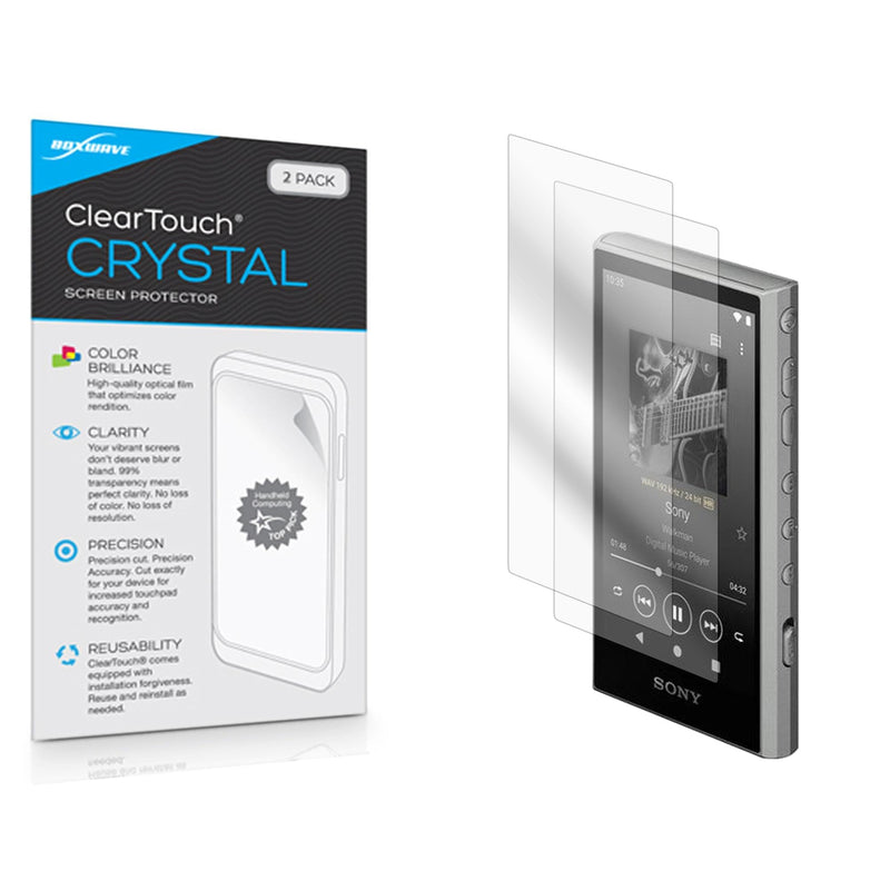 [Australia - AusPower] - BoxWave Screen Protector Compatible with Sony Walkman (NW-A306) - ClearTouch Crystal (2-Pack), HD Film Skin - Shields from Scratches 