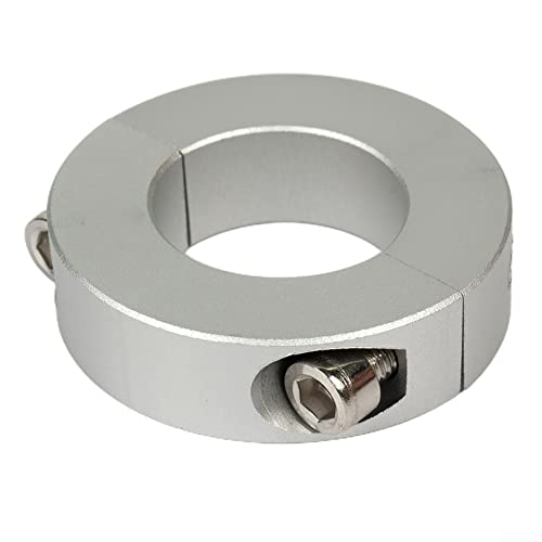 SPORTARC 1 Piece 25mm Double Split Collar 12mm to 38mm Internal Diameter Shaft Clamp Black 25 mm