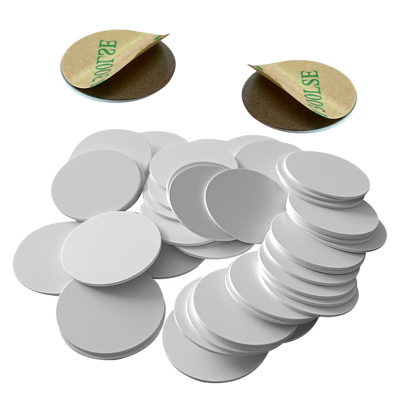 [Australia - AusPower] - Anti-Metal Tag Stickers Blank T5577 Rewritable 125Khz RFID Small Coin Round Card for Access Control Systems-5pcs 5 