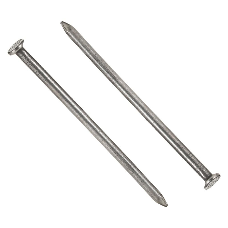 [Australia - AusPower] - 4.0 x 100mm (4" Length) Flat Nails for Picture Wall Hanging, Wood Nails, Common Nails Hanging Nails, 50 PCS 4.0 x 100mm 