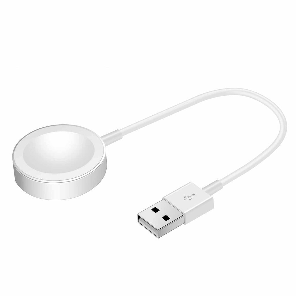 [Australia - AusPower] - Short Charger Compatible with Apple Watch, Portable Wireless USB Charging Cord (1.15ft/14inch/35cm) Magnetic Cable for iWatch Series 8/7/6/SE/5/4/3/2/1 
